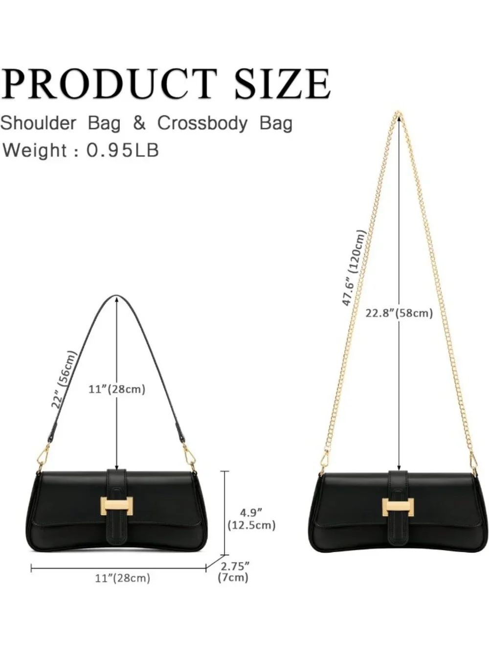 Chic Small Shoulder Bag for Women, Retro Hobo Purse & Clutch Underarm Handbag